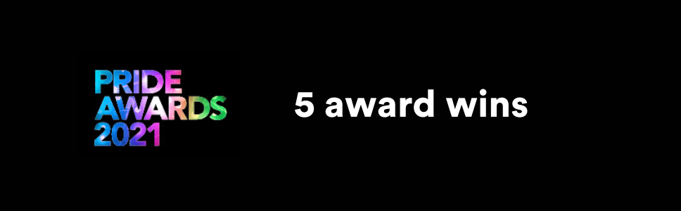 5 PRide Award wins