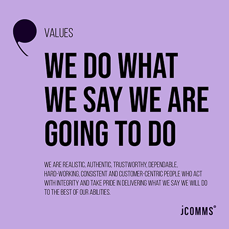 Jcomm Values wall graphics 1