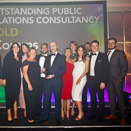 Jcomms wins outstanding pr consultancy w640